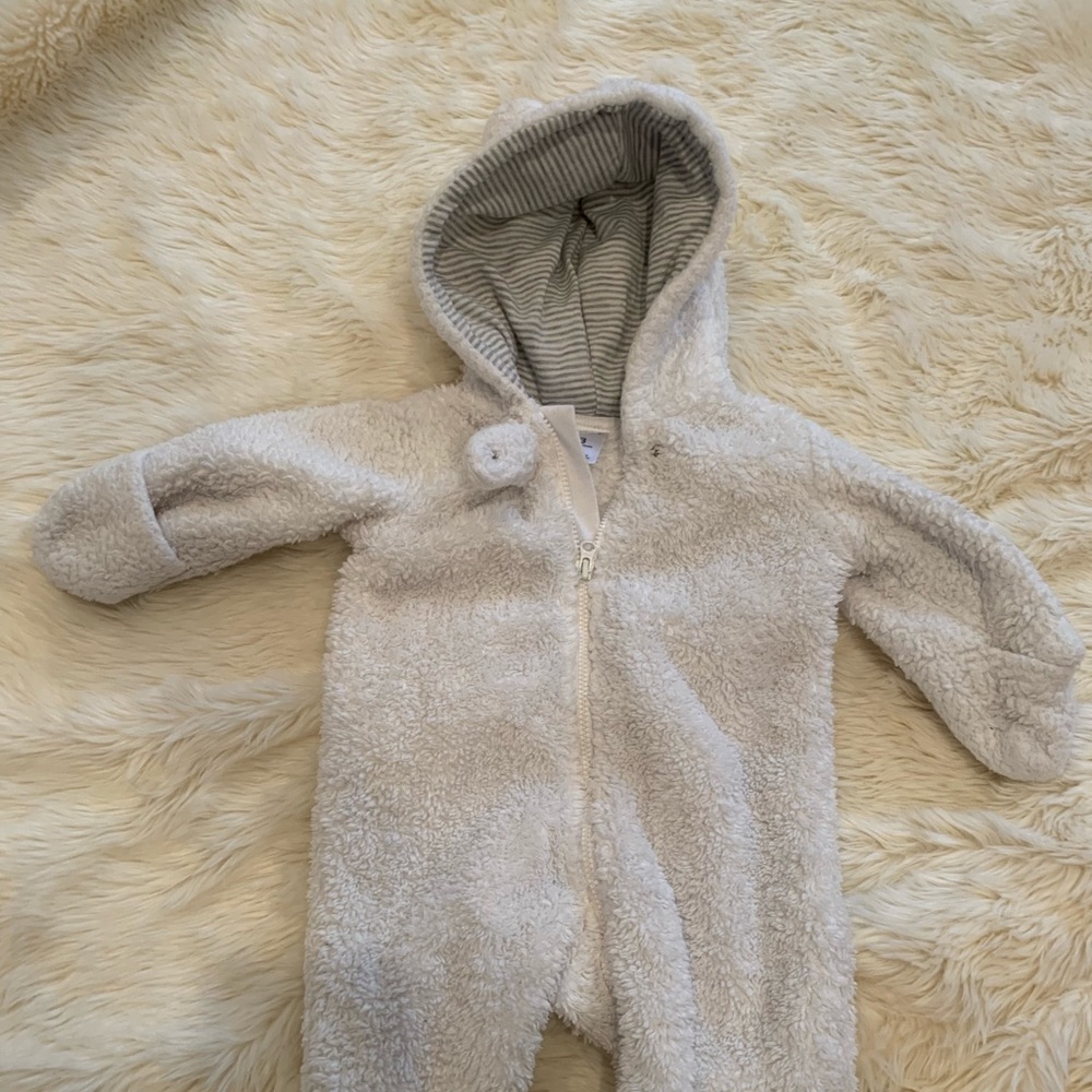 Baby winter outdoor bodysuit